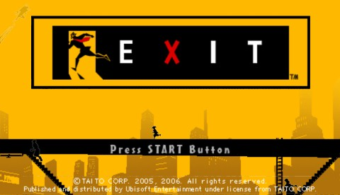 Exit title screen for PSP